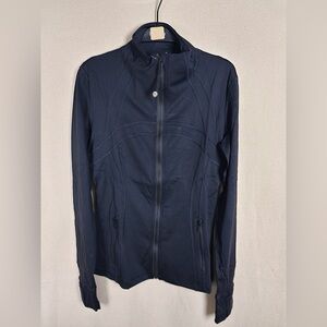 Lululemon Black Full-Zip Athletic Jacket in Size 4